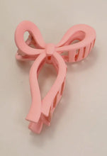 Load image into Gallery viewer, Matte Bow Hair Claw Clip
