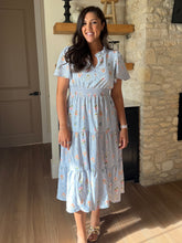 Load image into Gallery viewer, Petals and Patterns Midi Dress
