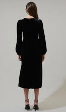 Load image into Gallery viewer, Jena Glow Bow Velvet Dress
