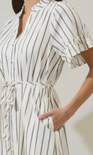 Load image into Gallery viewer, Coastal Latte Striped Dress
