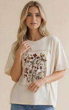 Load image into Gallery viewer, Oversized Patchwork Floral T-Shirt
