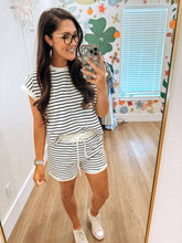 Load image into Gallery viewer, The Perfect Stripe Shorts - Matching Set
