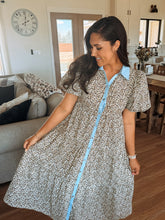Load image into Gallery viewer, Timeless Leopard Tiered Dress
