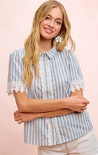 Load image into Gallery viewer, Riverside Striped Blouse
