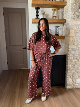 Load image into Gallery viewer, Mocha Polka Dot Set
