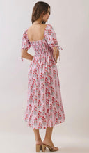Load image into Gallery viewer, Blush and Blooms Midi Dress
