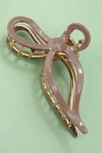 Load image into Gallery viewer, Gold Metal Bow Hair Clip - 3 Colors
