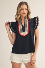 Load image into Gallery viewer, Designer Touch Scalloped Blouse

