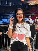 Load image into Gallery viewer, Gingham Cherries Top

