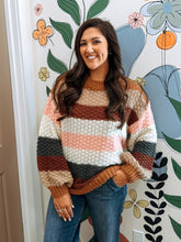 Load image into Gallery viewer, Neapolitan Striped Sweater
