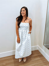 Load image into Gallery viewer, Stripes and Lace Sun Dress
