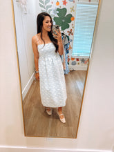 Load image into Gallery viewer, Stripes and Lace Sun Dress
