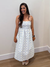 Load image into Gallery viewer, Stripes and Lace Sun Dress
