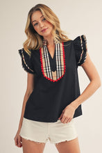 Load image into Gallery viewer, Designer Touch Scalloped Blouse
