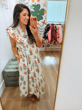 Load image into Gallery viewer, Japanese Garden Midi Dress
