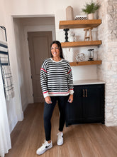 Load image into Gallery viewer, Guns Up Striped Sweater
