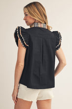 Load image into Gallery viewer, Designer Touch Scalloped Blouse
