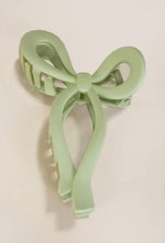 Load image into Gallery viewer, Matte Bow Hair Claw Clip
