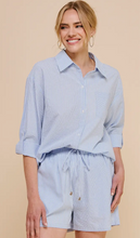 Load image into Gallery viewer, Taryn Twin Stripe Button Up Top - 3 Colors
