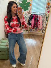 Load image into Gallery viewer, Shelley Strawberry Pullover Sweater
