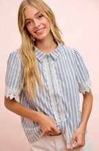 Load image into Gallery viewer, Riverside Striped Blouse
