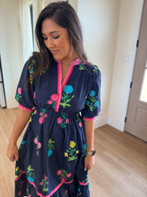 Load image into Gallery viewer, Petal Parade Midi Dress

