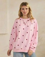 Load image into Gallery viewer, Strawberry Dream Polka Dot Pullover
