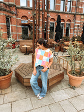 Load image into Gallery viewer, Madeline Mulit-Colored Checkered Top
