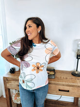 Load image into Gallery viewer, Frosted Floral Tee
