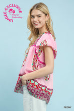 Load image into Gallery viewer, Bloom and Thread Boho Blouse - 2 Colors
