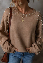 Load image into Gallery viewer, Espresso Pearl Sweater
