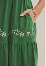Load image into Gallery viewer, Elena Embroidered Maxi Dress
