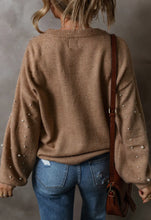 Load image into Gallery viewer, Espresso Pearl Sweater
