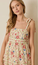 Load image into Gallery viewer, Printed in Madrid Sundress
