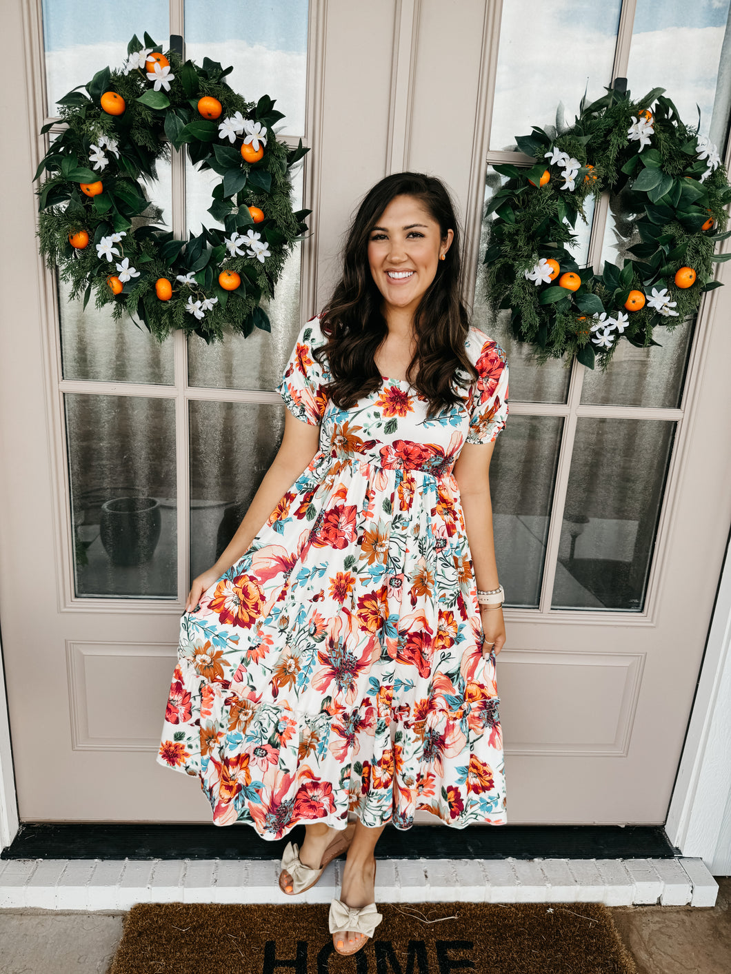 Botanical Gardens Midi Dress