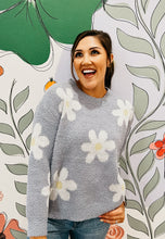 Load image into Gallery viewer, Periwinkle Paige Floral Sweater
