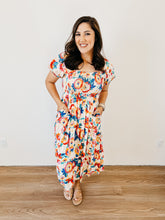 Load image into Gallery viewer, Ruby Rainbow Midi Dress
