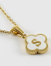 Load image into Gallery viewer, Clover Initial Necklace
