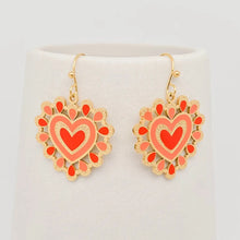 Load image into Gallery viewer, Heart Beats for You Earrings
