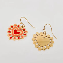 Load image into Gallery viewer, Heart Beats for You Earrings
