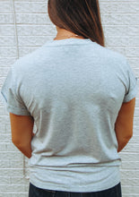 Load image into Gallery viewer, Grey Knit Tee
