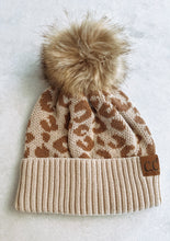 Load image into Gallery viewer, Animal Print C.C. Beanie
