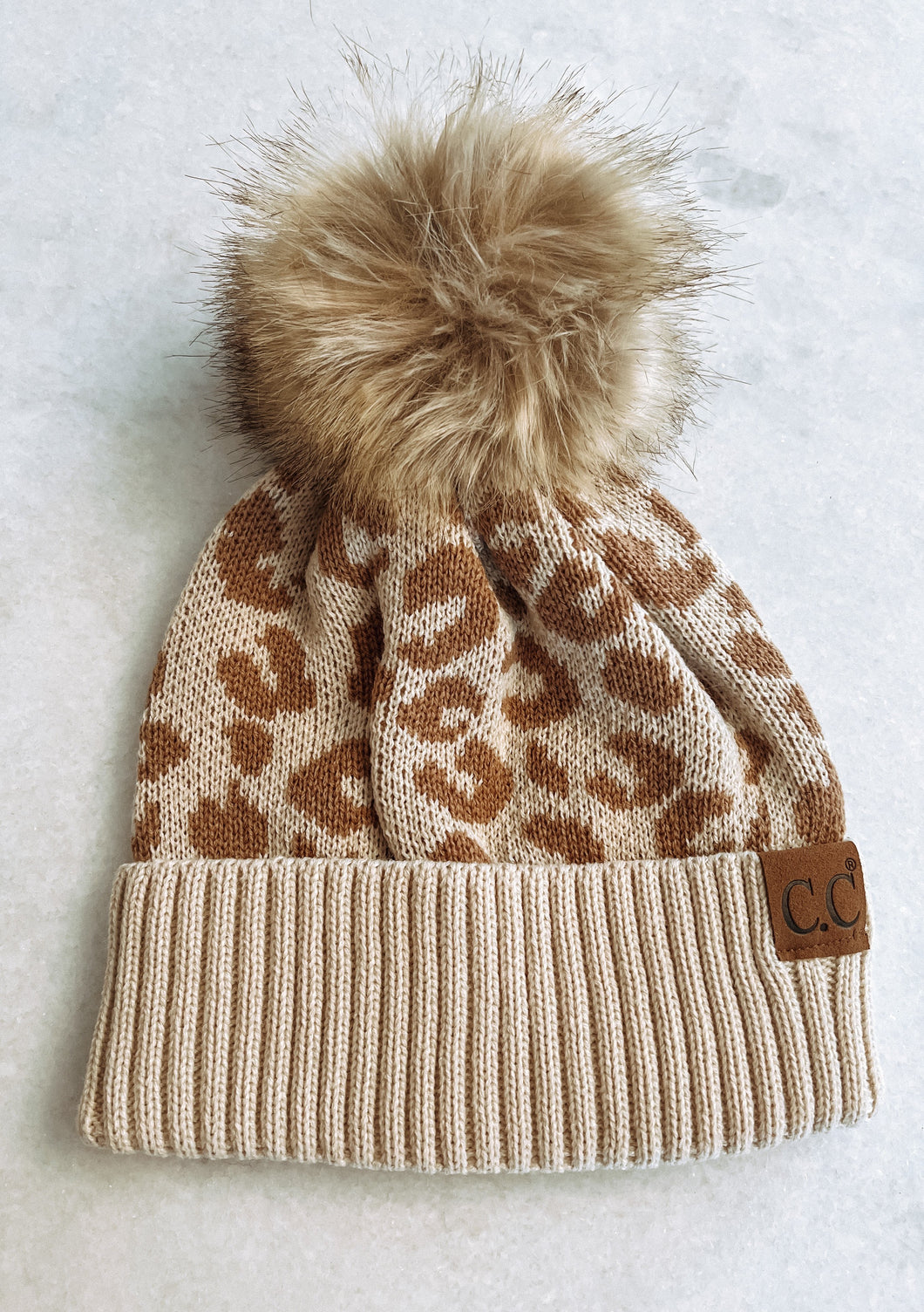 Animal Print C.C. Beanie
