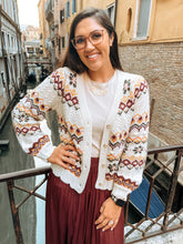 Load image into Gallery viewer, Venice Floral Cardigan

