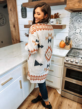 Load image into Gallery viewer, Ava Aztec Cardigan

