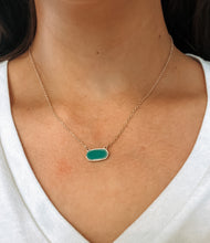 Load image into Gallery viewer, Oval Turquoise Necklace
