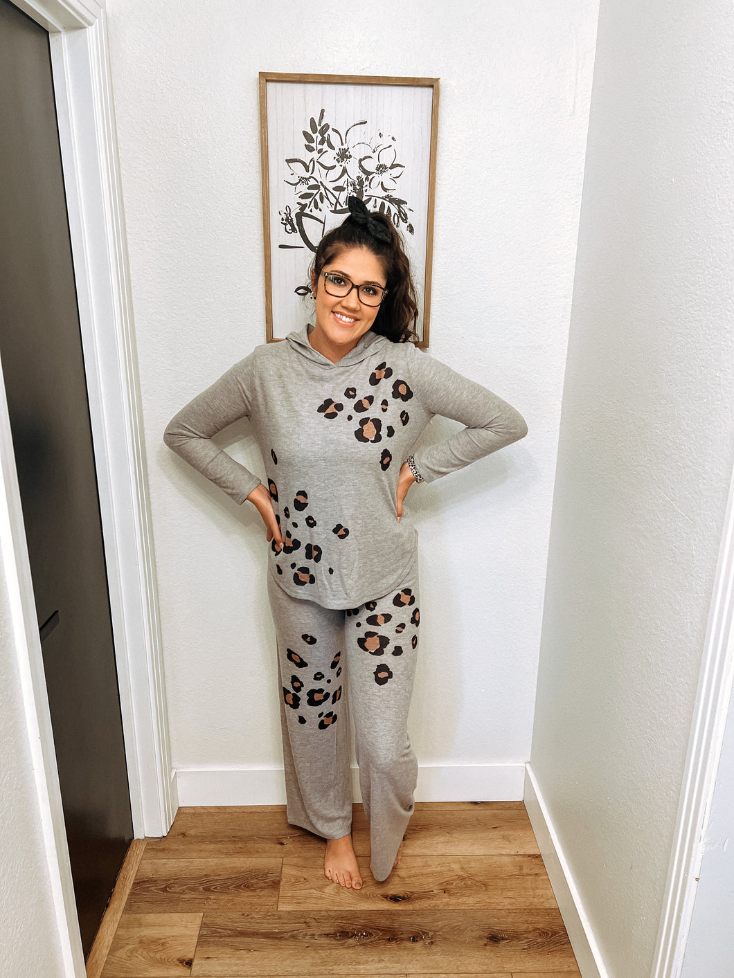 Lil Leopard Lounge Set
