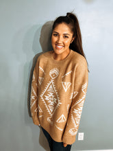 Load image into Gallery viewer, Cozy With a Latte Sweater
